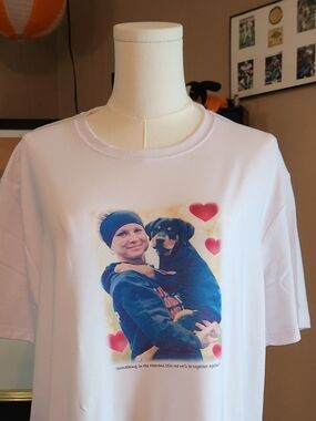 Hand Crafted Personalized T-Shirts NWT.